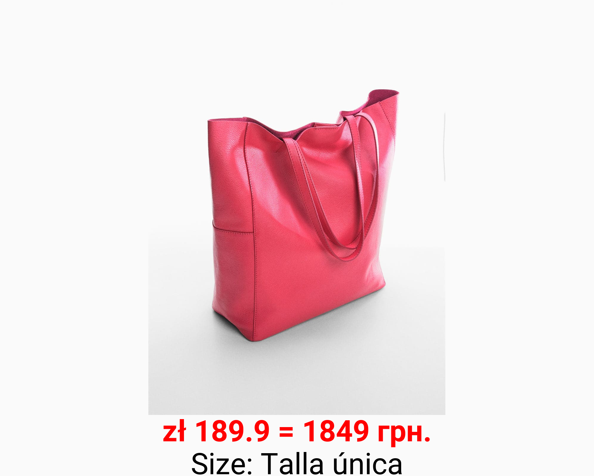 Bolso shopper piel