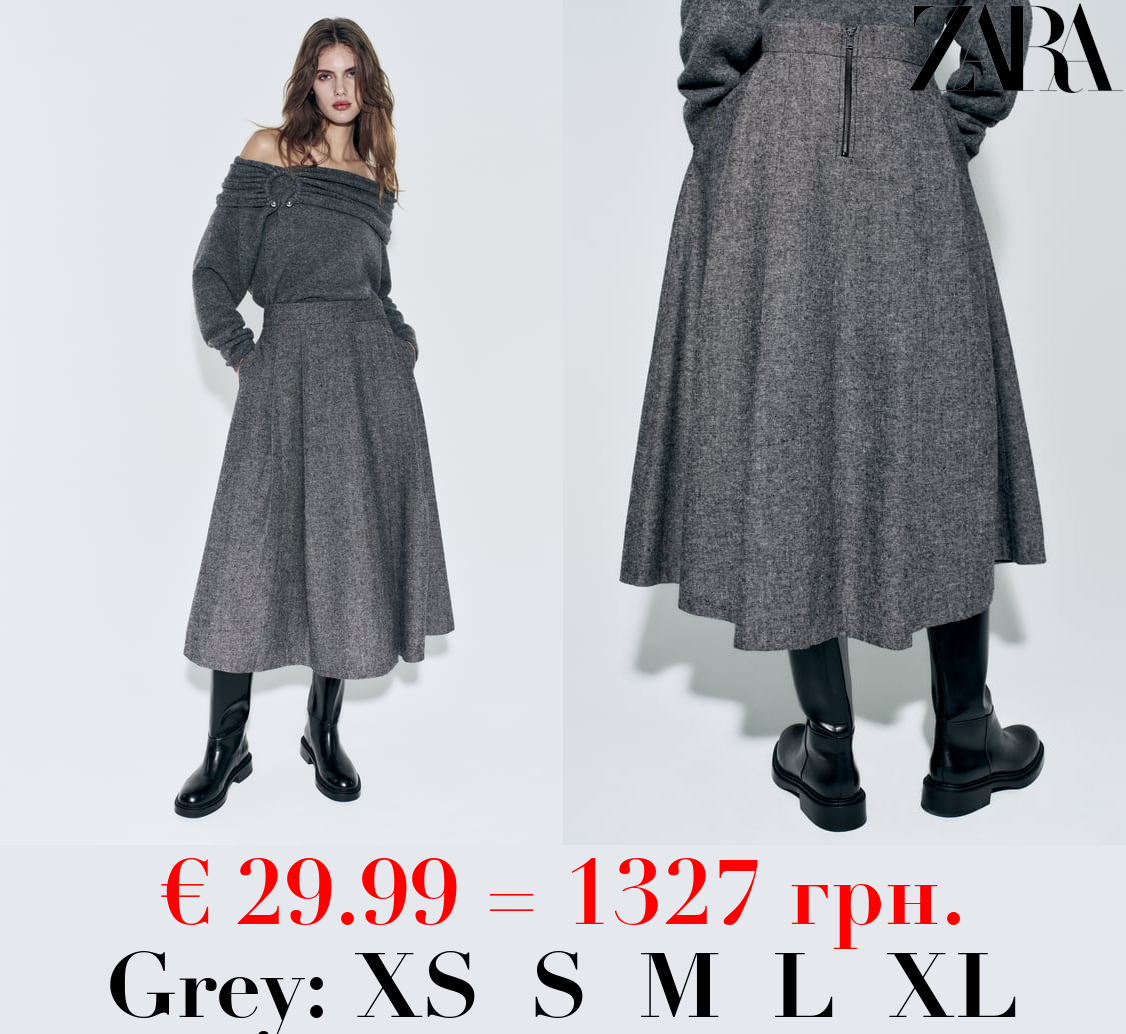 ZW COLLECTION CAPE SKIRT