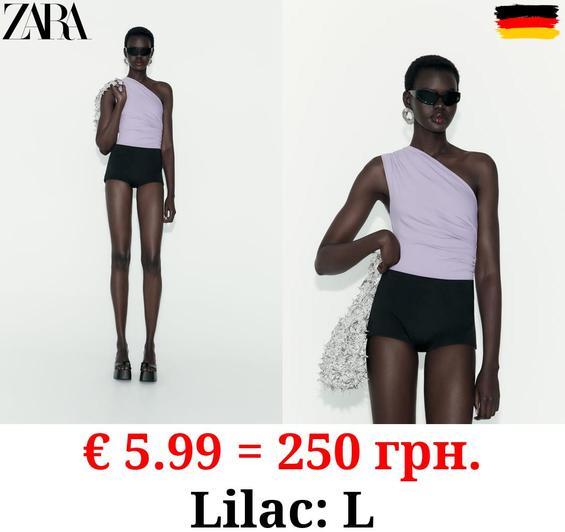 ASYMMETRIC SHAPE BODYSUIT