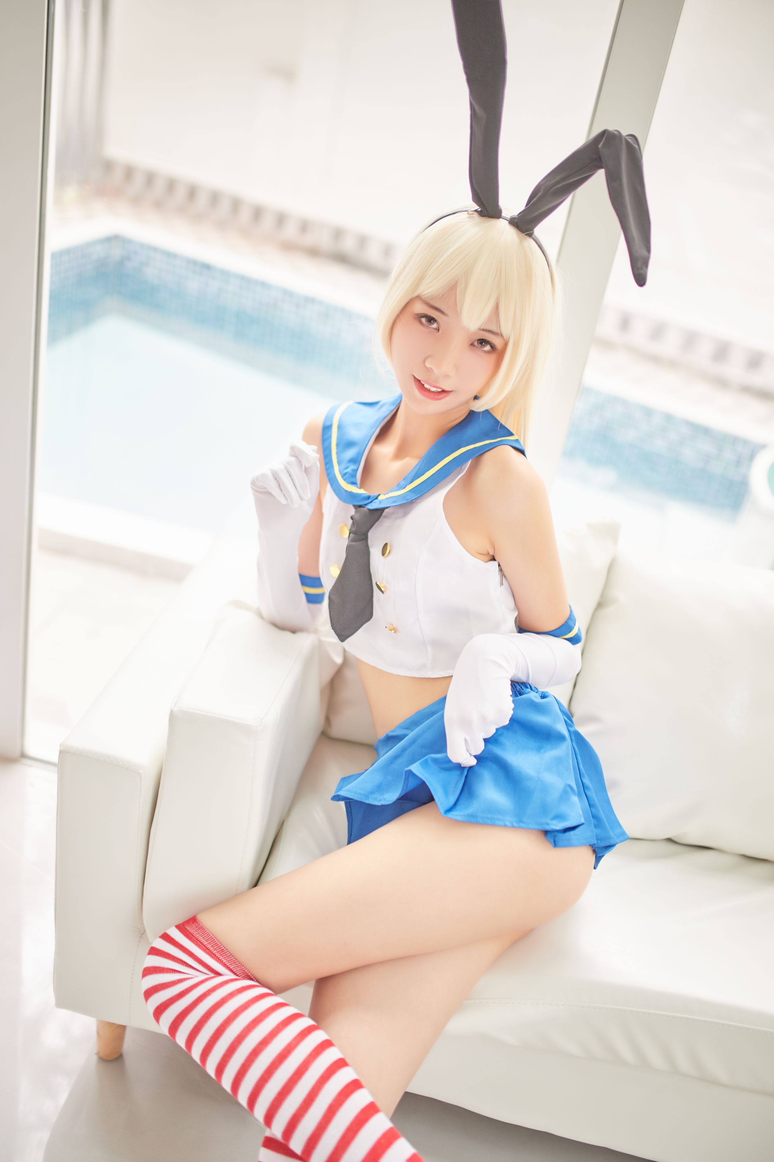 西瓜 - C服岛风少女摄影输出 129