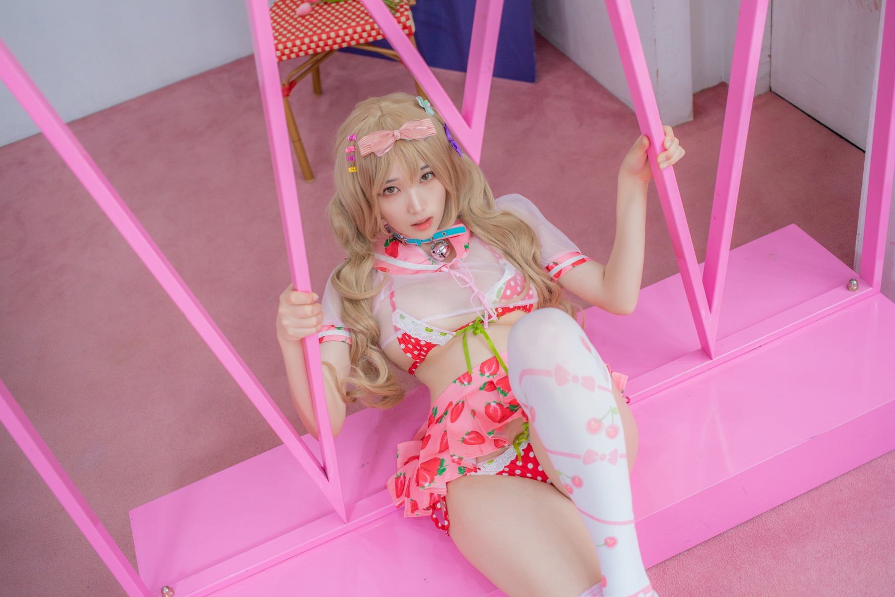 Bambi 밤비, [CreamSoda] Over knee socks Set.01 33