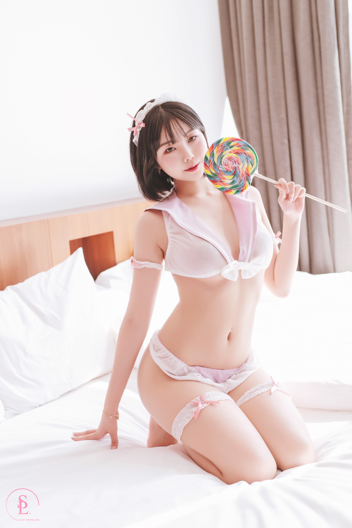 Yuna 유나, [SAINT Photolife] Vol.29 Kitten Set.02 24