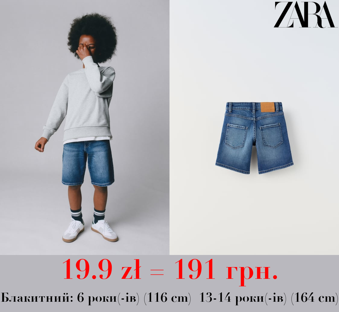 ШОРТИ STRAIGHT FIT DENIM