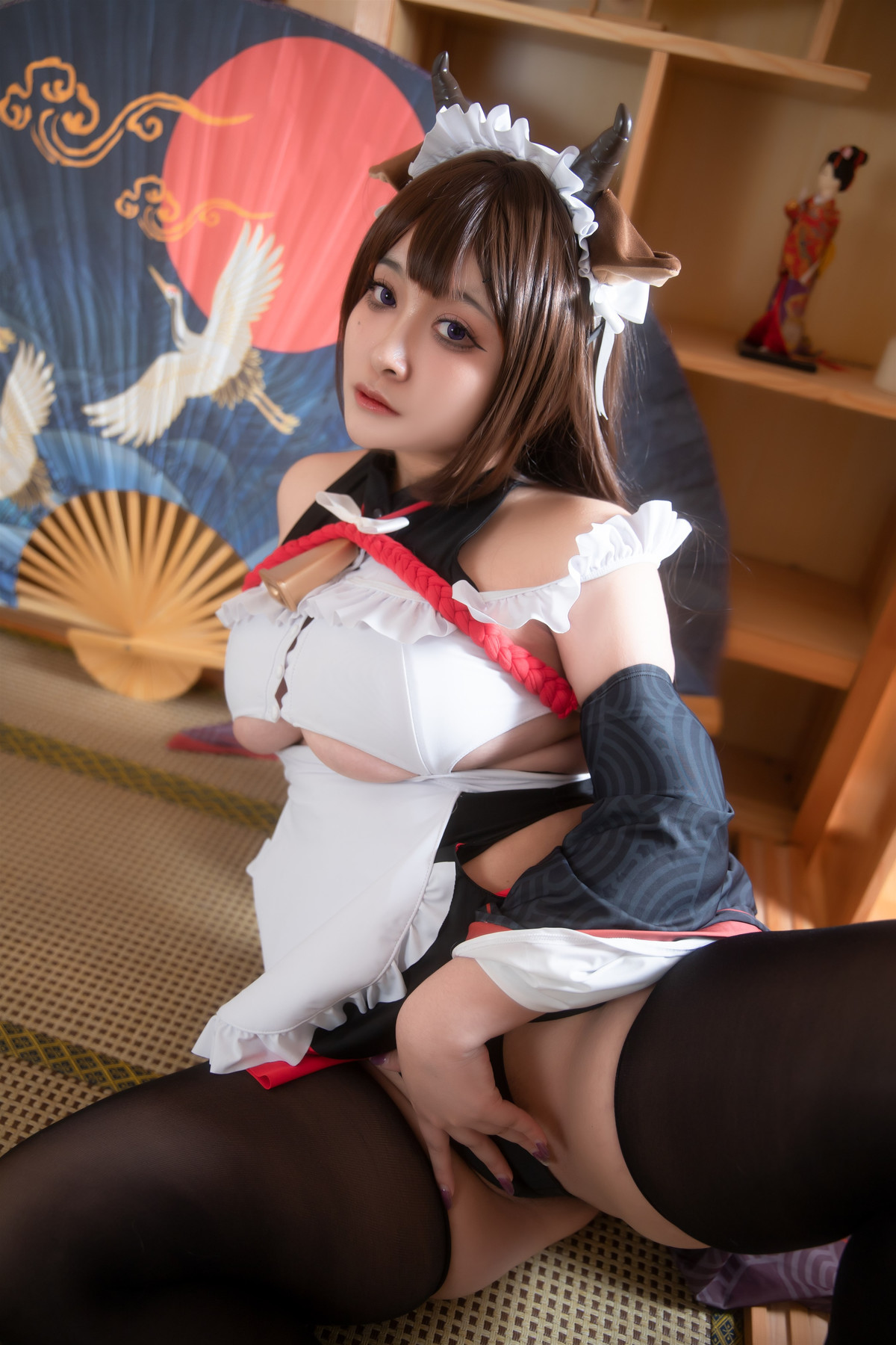 Cosplay 洛璃LoLiSAMA 樫野 迷糊女仆 12