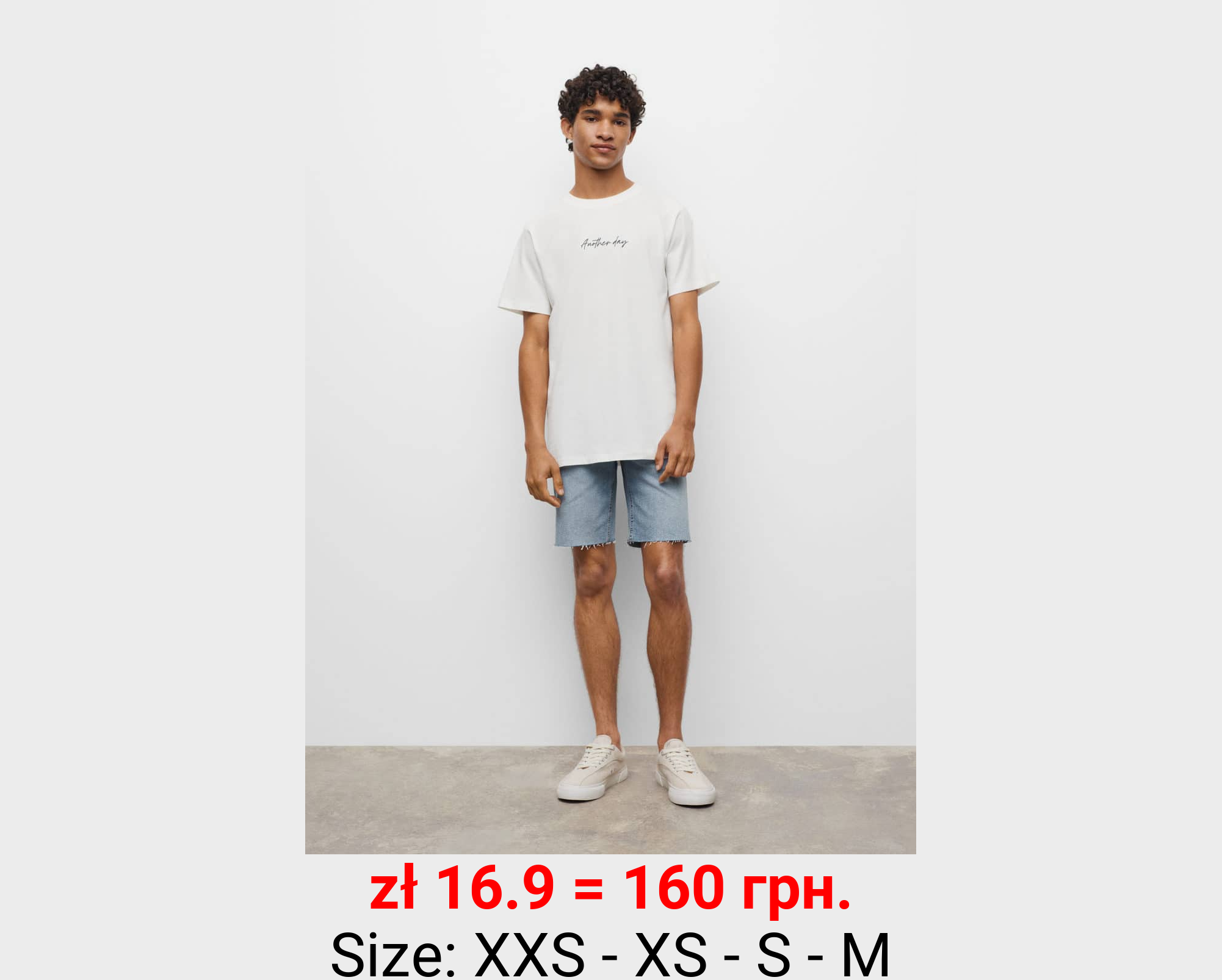 Bermudas denim bajo deshilachado