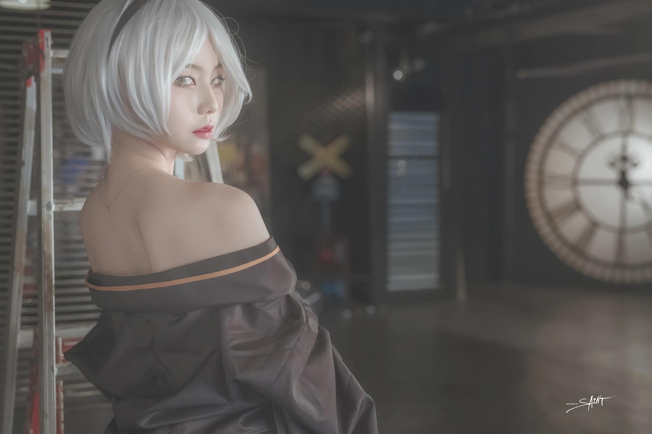 Yuna 유나, [SAINT Photolife] Nier Automata 2B 6