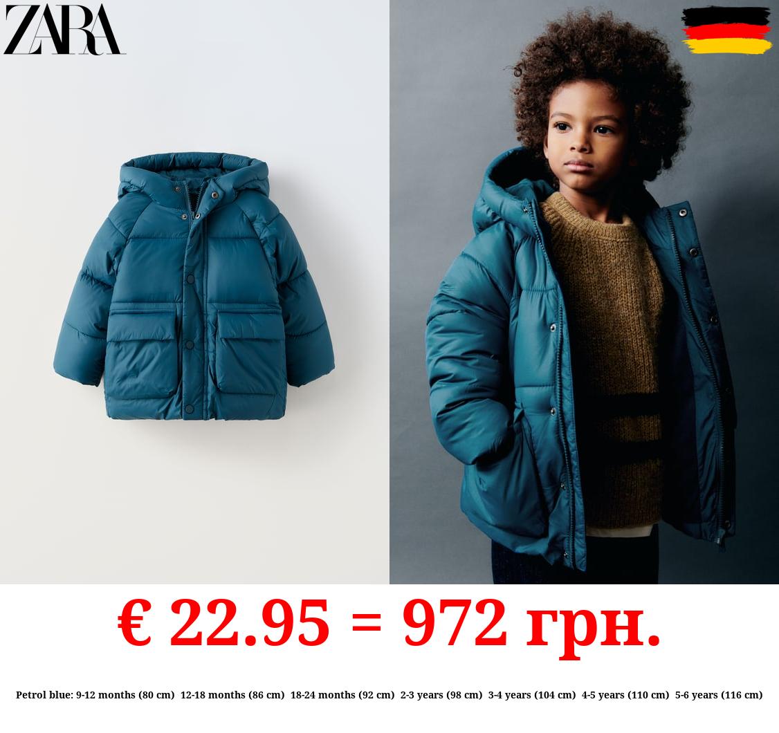 WATER-REPELLENT PUFFER COAT