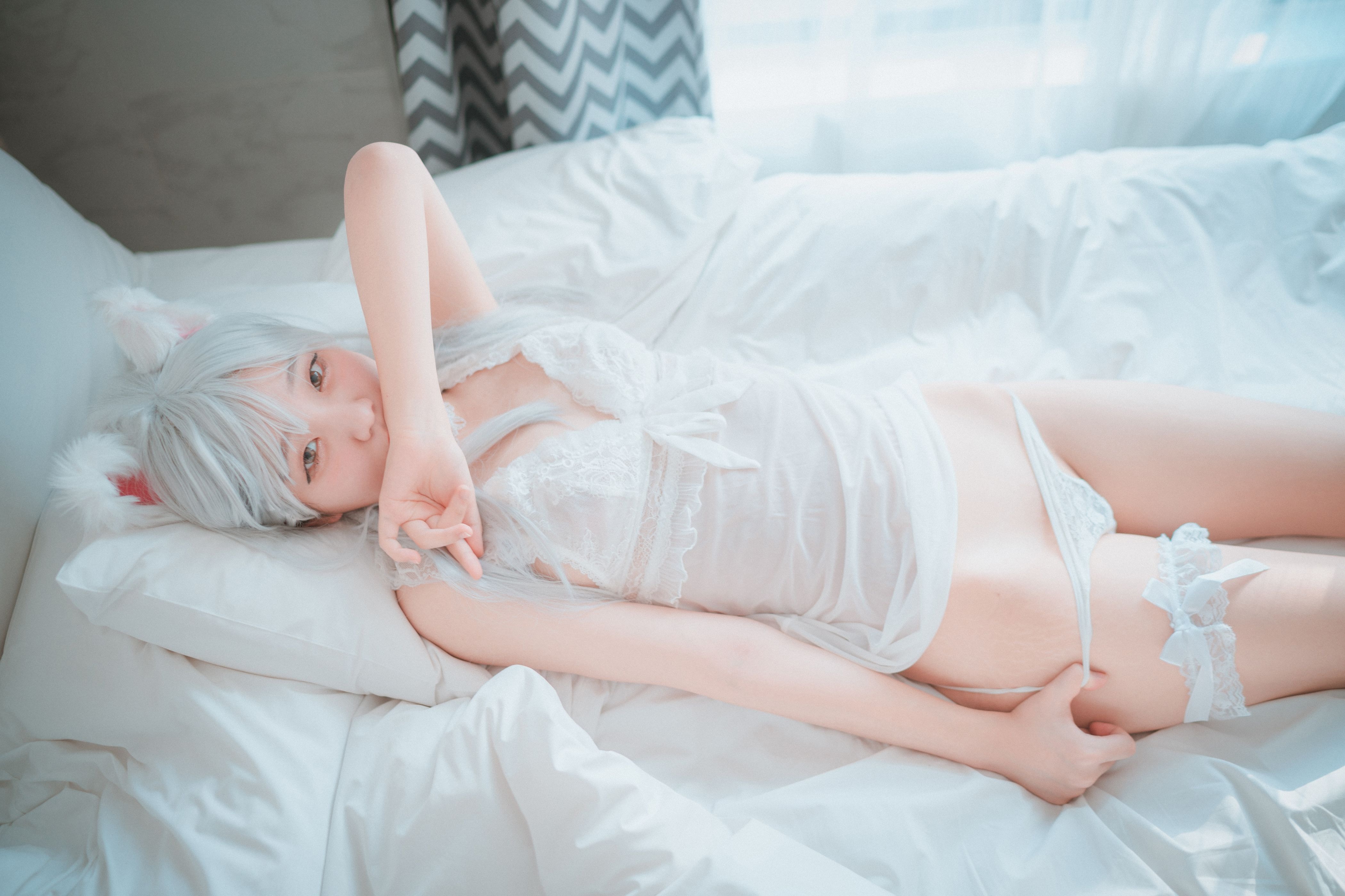 Jenny (정제니) - [DJAWA] Schwarz und Weiß Katzenmädchen [66P-463MB] 27
