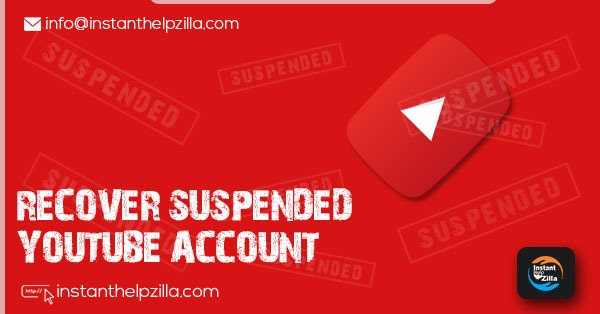 Recover Suspended Youtube Account