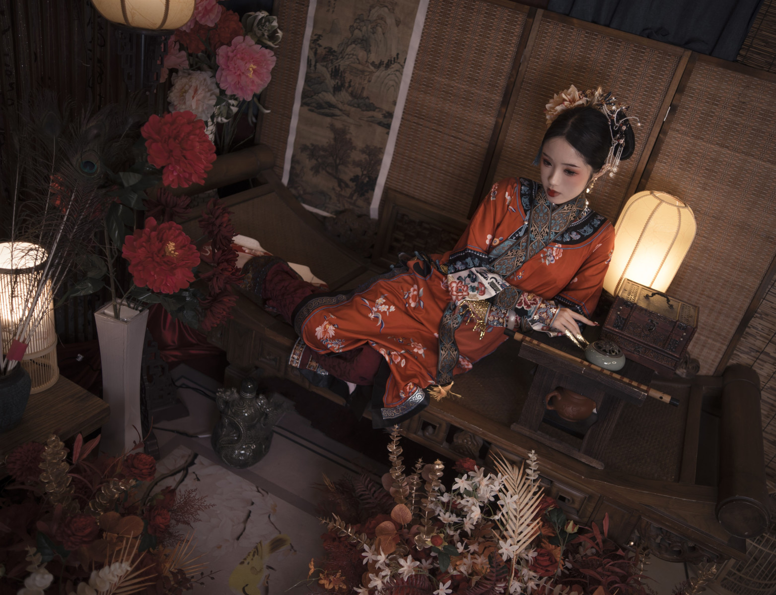 Cosplay 钛合金大粑粑 满清服饰 5
