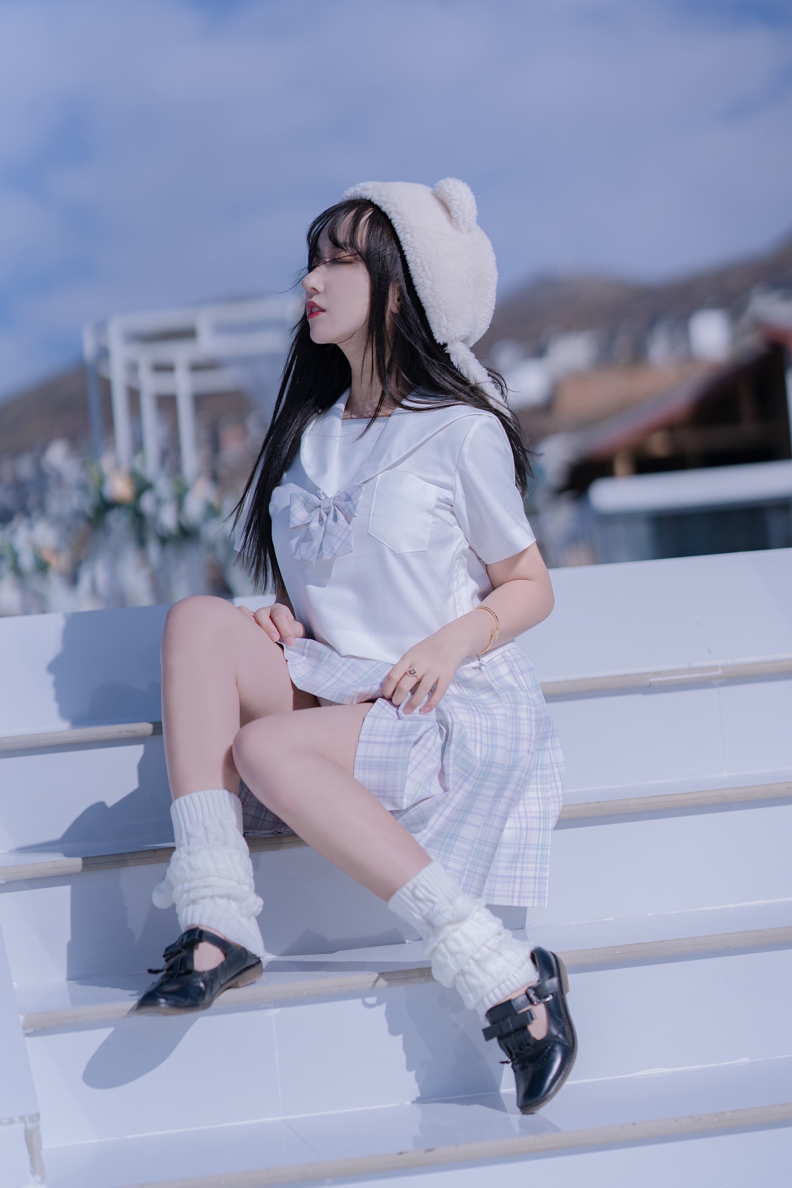 过期米线线喵 - 天台JK 58P 20