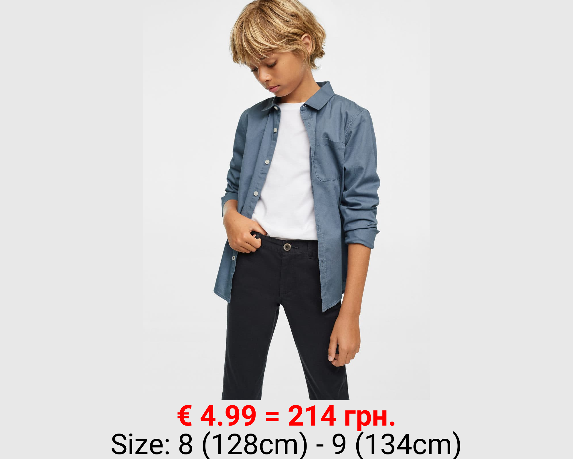 Pantalón chino algodón 