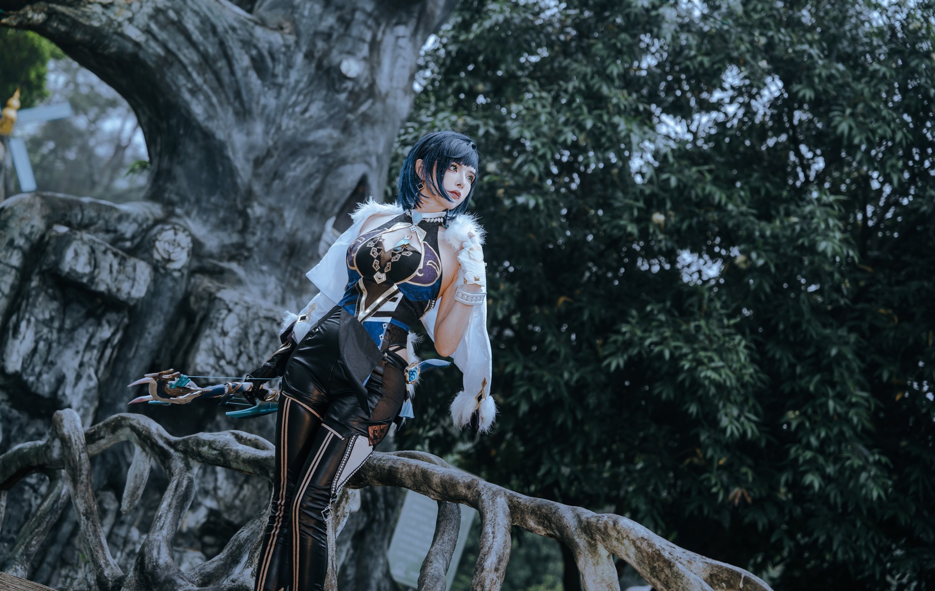 Cosplay 夏小秋秋秋 夜兰 31