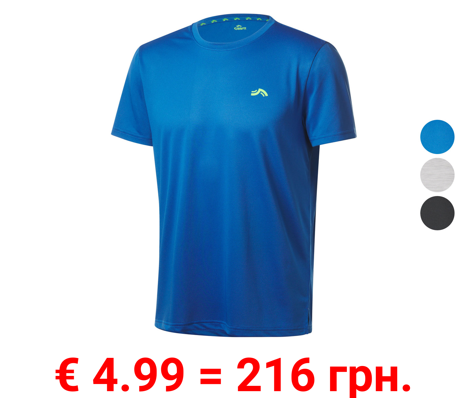 CRIVIT Herren Funktionsshirt mit dynamischer Kühltechnologie