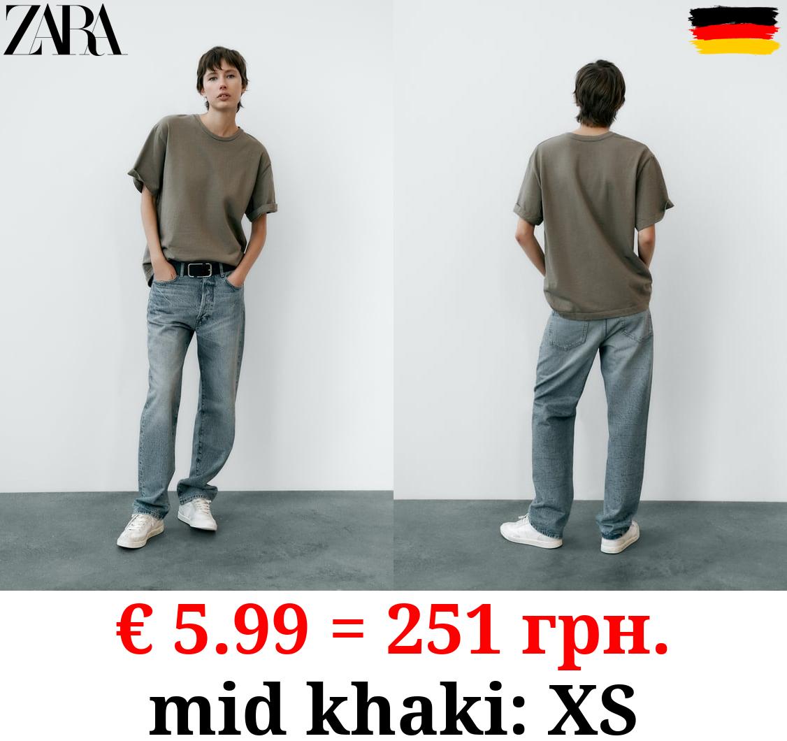 OVERSIZE HEAVY WEIGHT FADED T-SHIRT