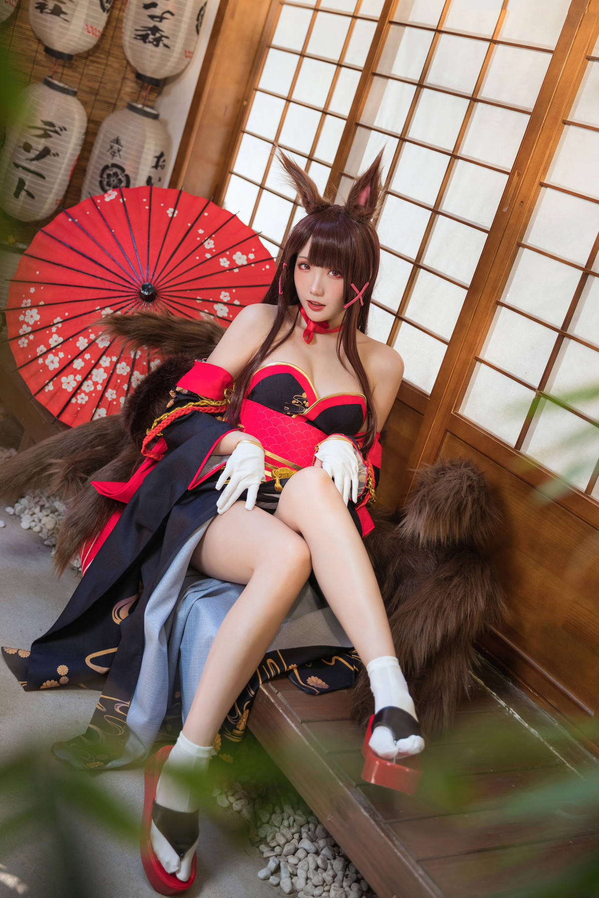Cosplay 瓜希酱 赤城 Akagi 22