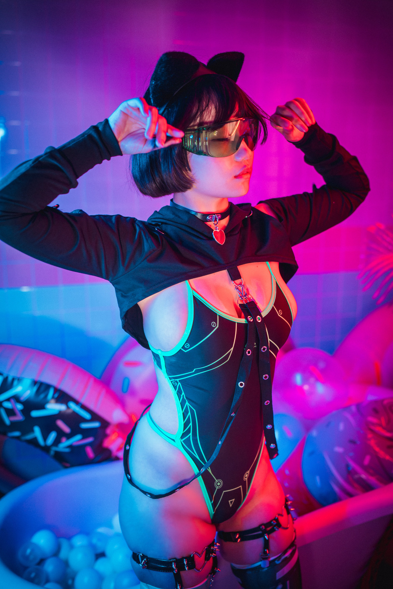 Mimmi 밈미, [DJAWA] Cyberpunk Girl 21