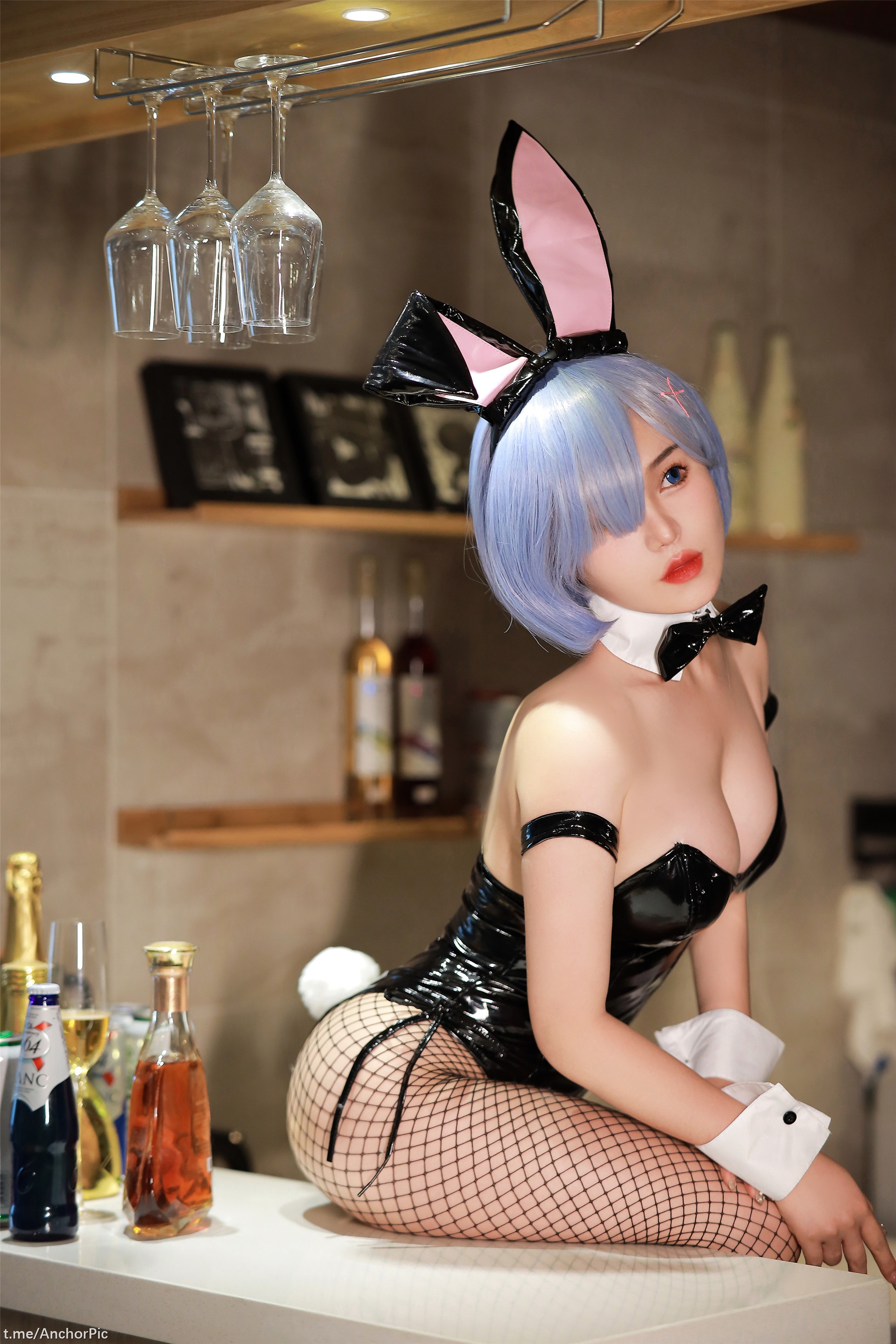 桃暖酱 - 雷姆兔女郎 56P 37