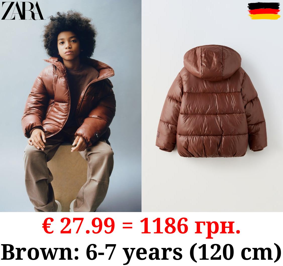 RIPSTOP WATER-REPELLENT PUFFER JACKET