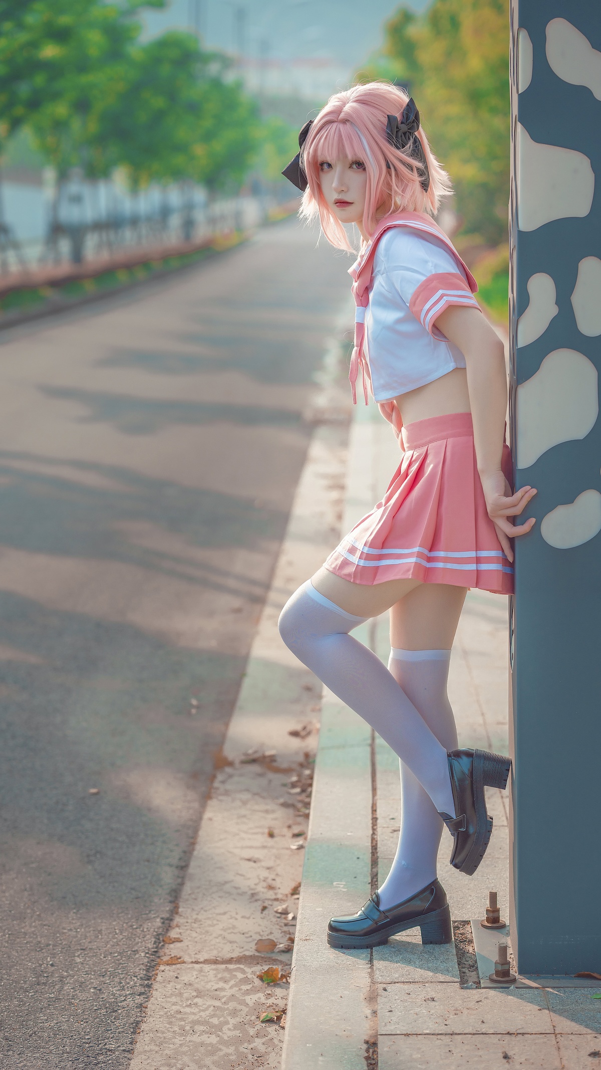 Cosplay 海藻酸钠 阿福jk 阿福泳装 Ray 5