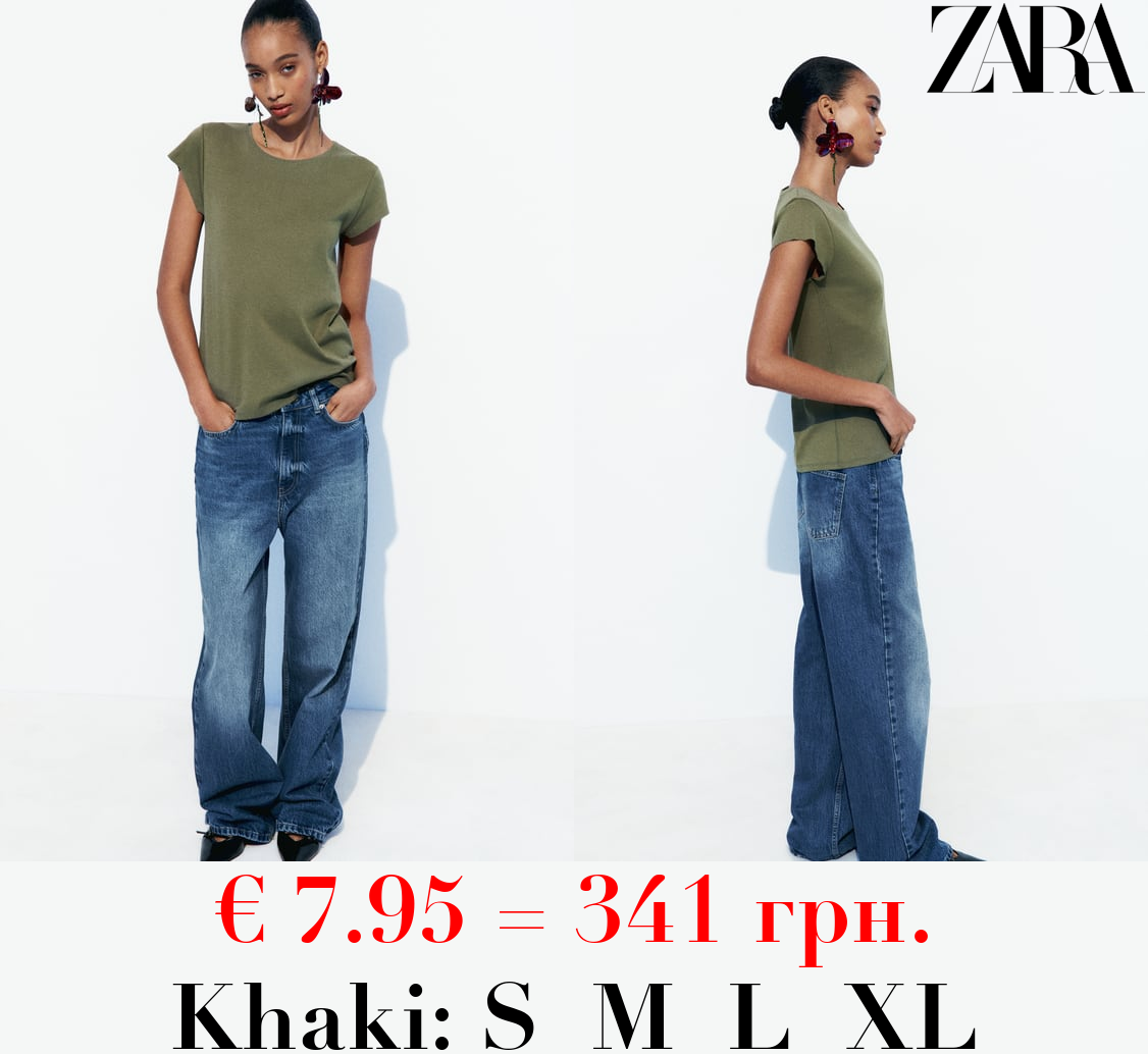 SHORT SLEEVE COTTON T-SHIRT