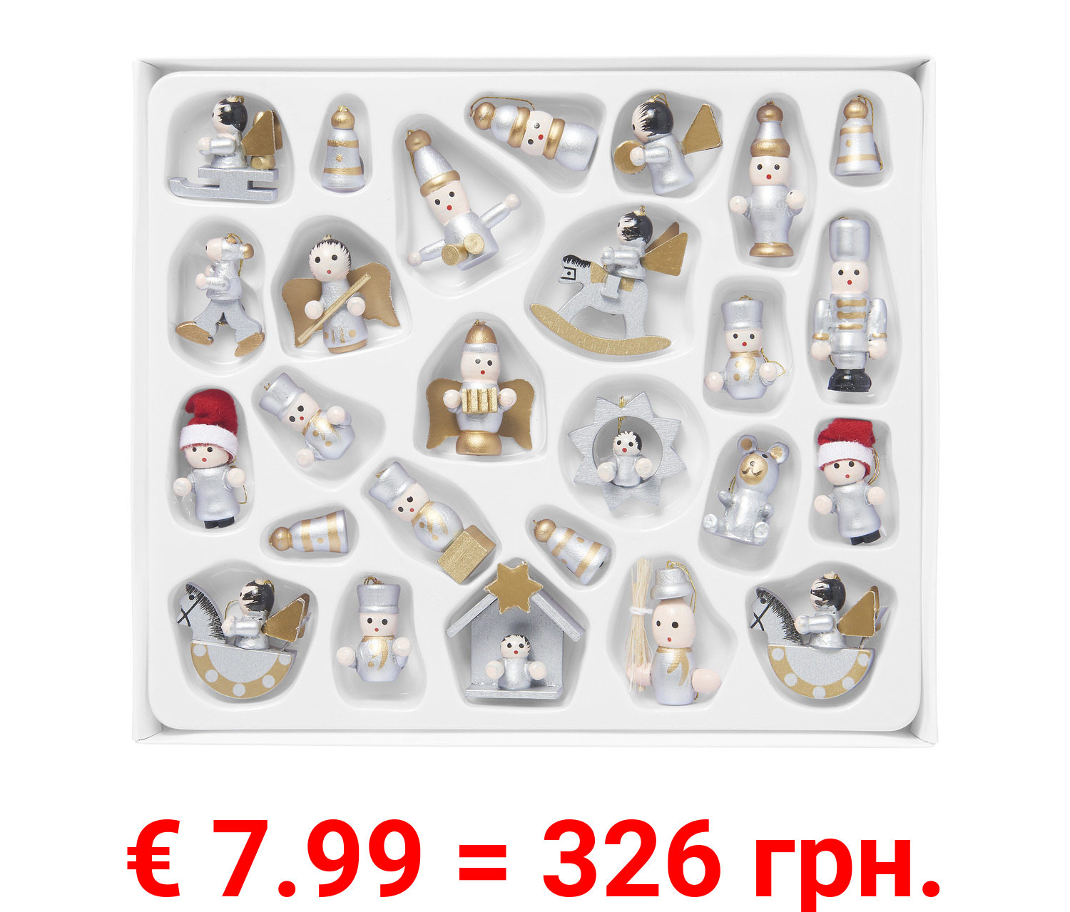 LIVARNO home Christbaumschmuck, 26-teilig
