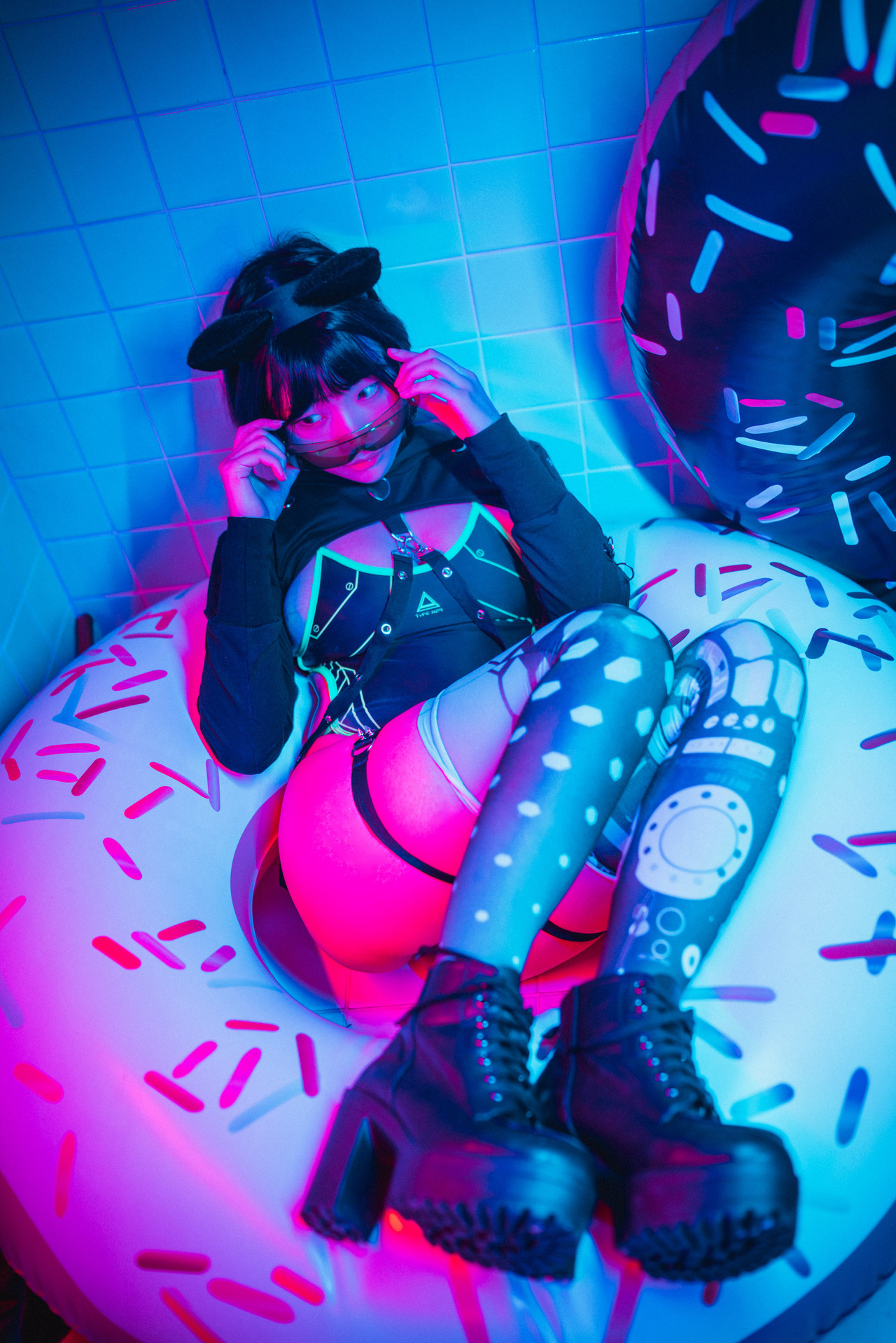 Mimmi 밈미, [DJAWA] Cyberpunk Girl 10
