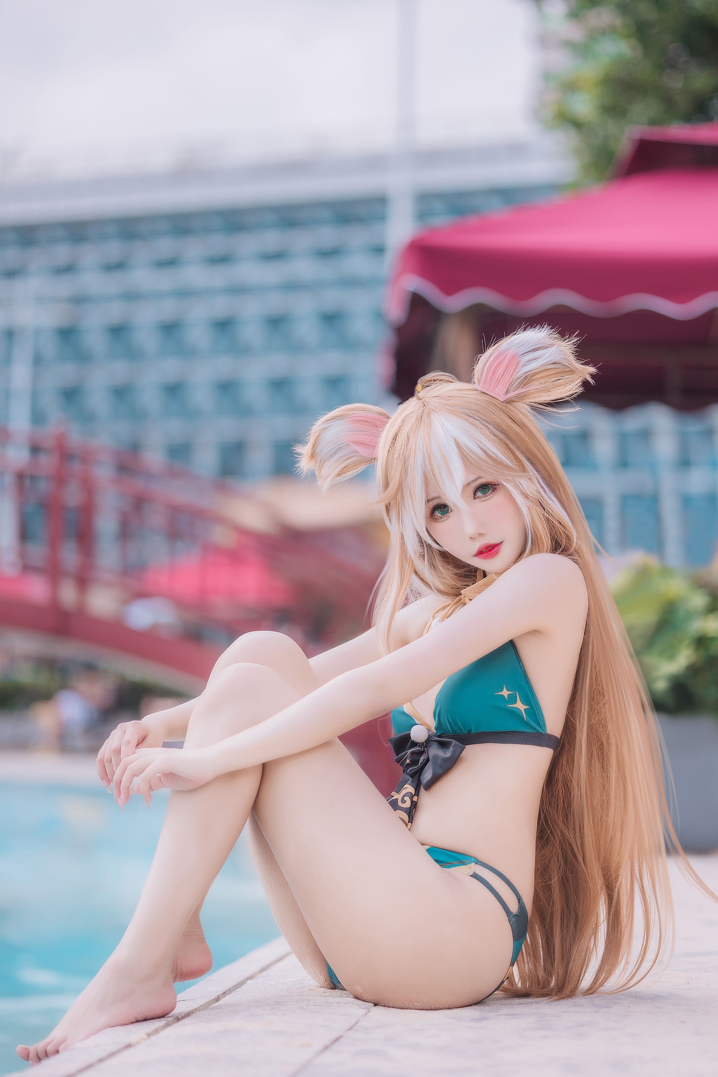 仙女月 希娜小姐泳装 5