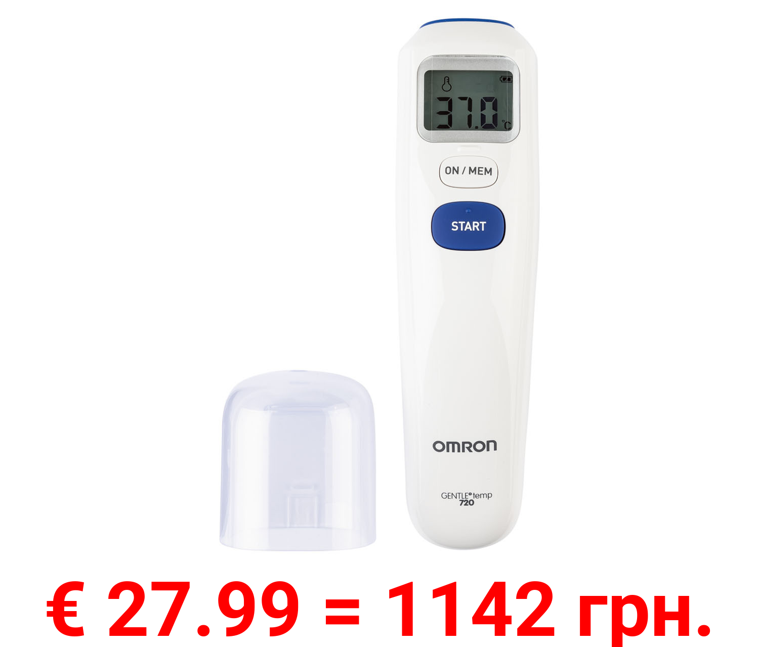 Omron Kontaktloses Fieberthermometer »TEMP720«, Infrarot-Stirnthermometer