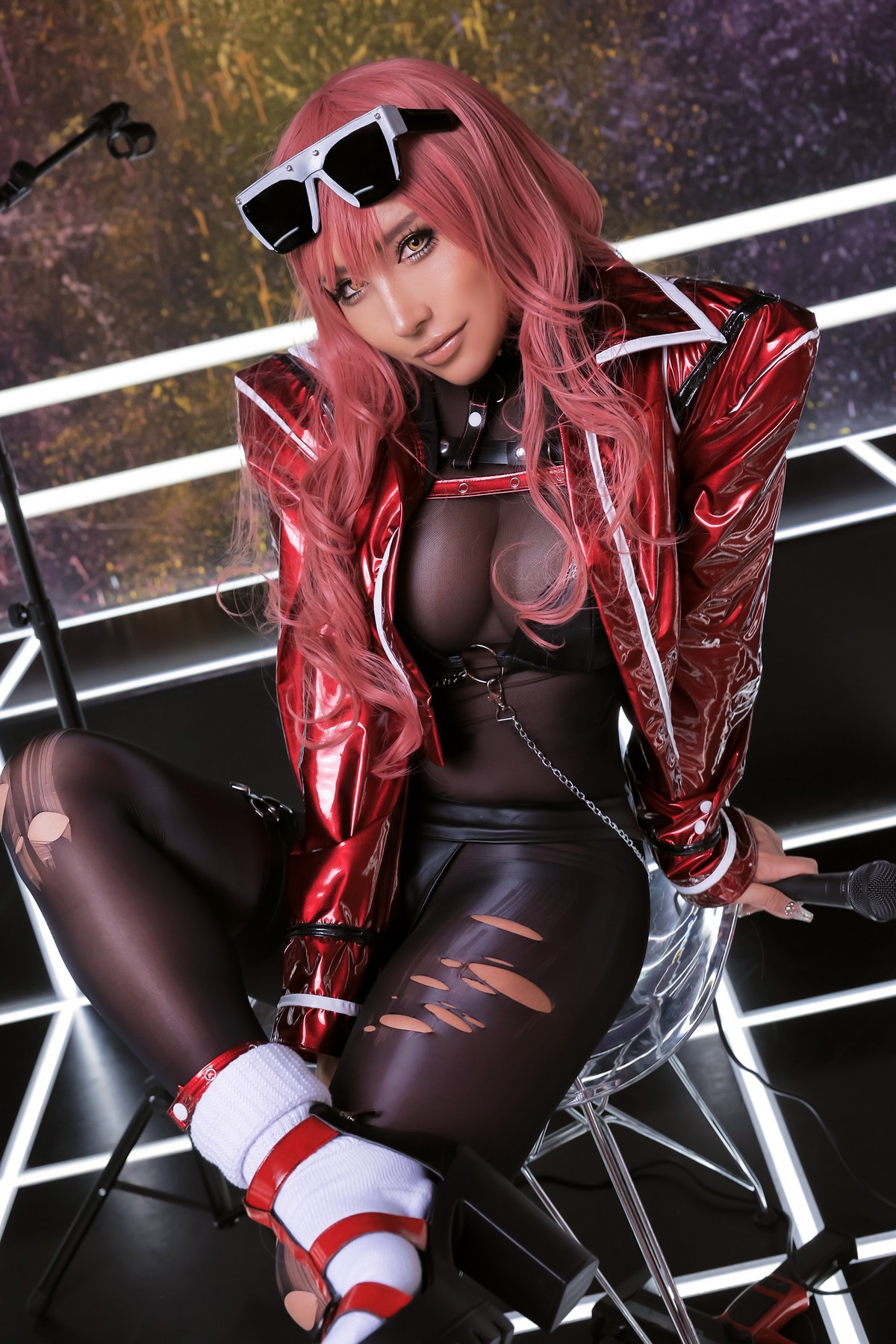 Cosplay Nonsummerjack Punch line Set.01 7