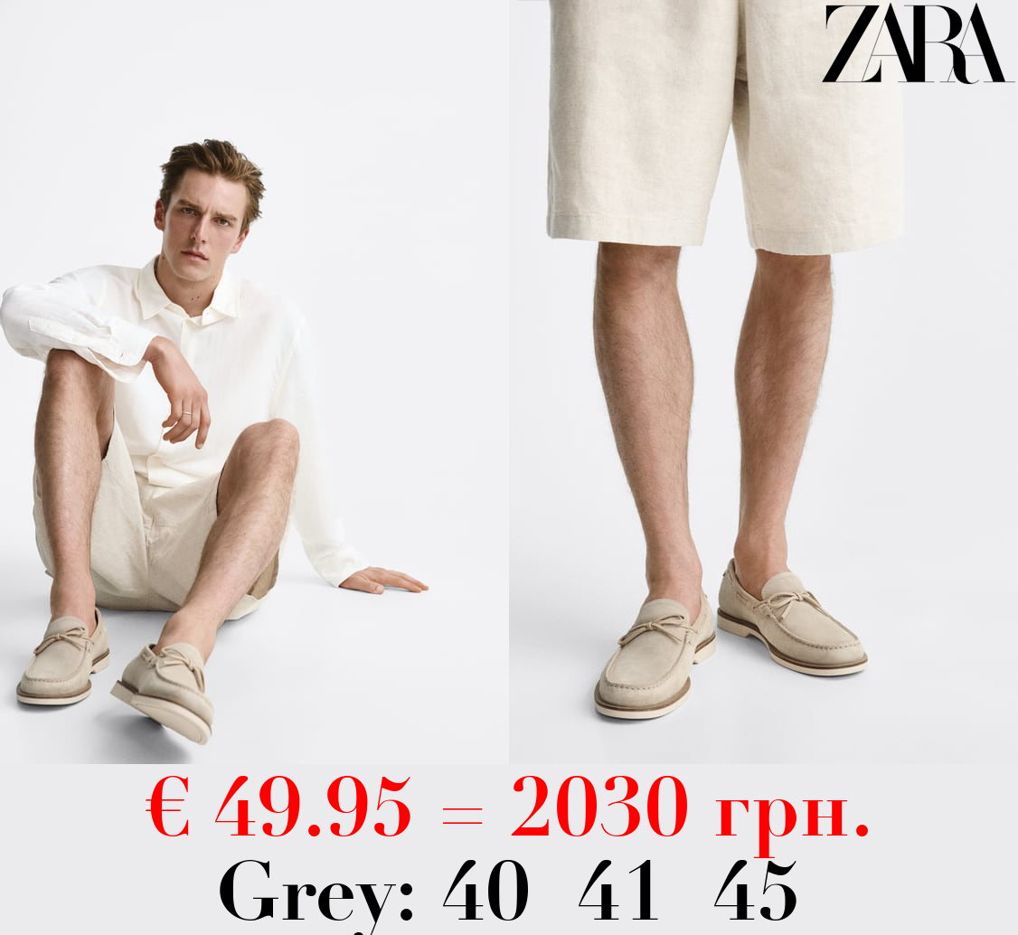 LEATHER LOAFERS WITH TASSEL