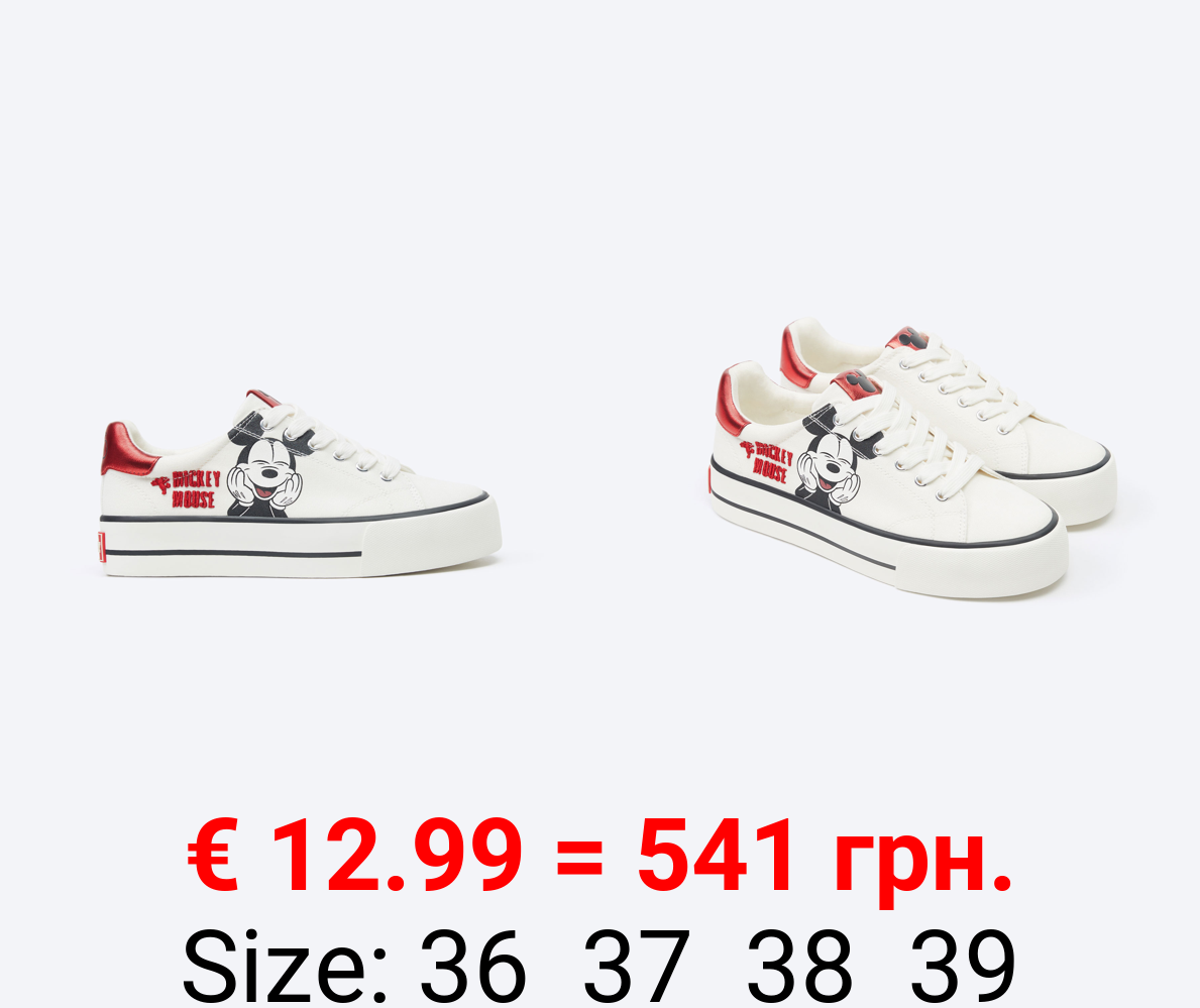 MICKEY ©DISNEY block sneakers
