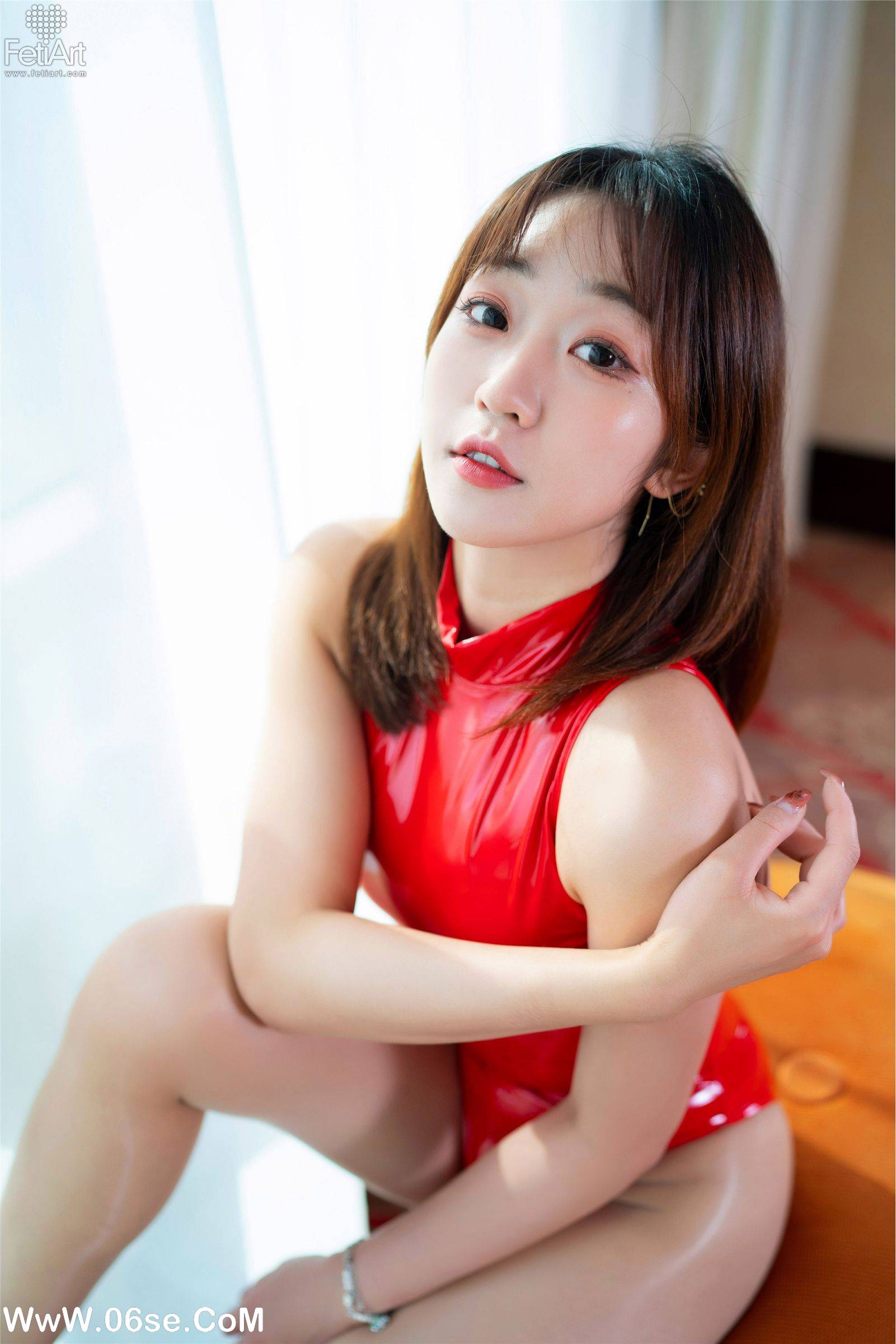 图片[15]-[FetiArt尚物集] NO.00041 The Red One MODEL-Tori-六色网