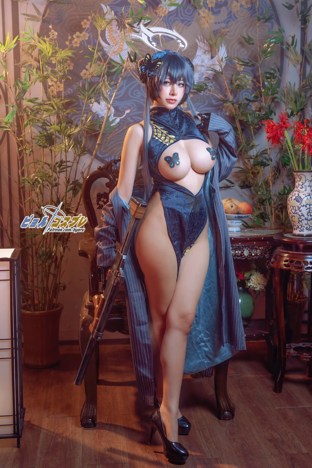 Cosplay 萝莉Byoru 竜華キサキ Kisaki Ryuuge 35
