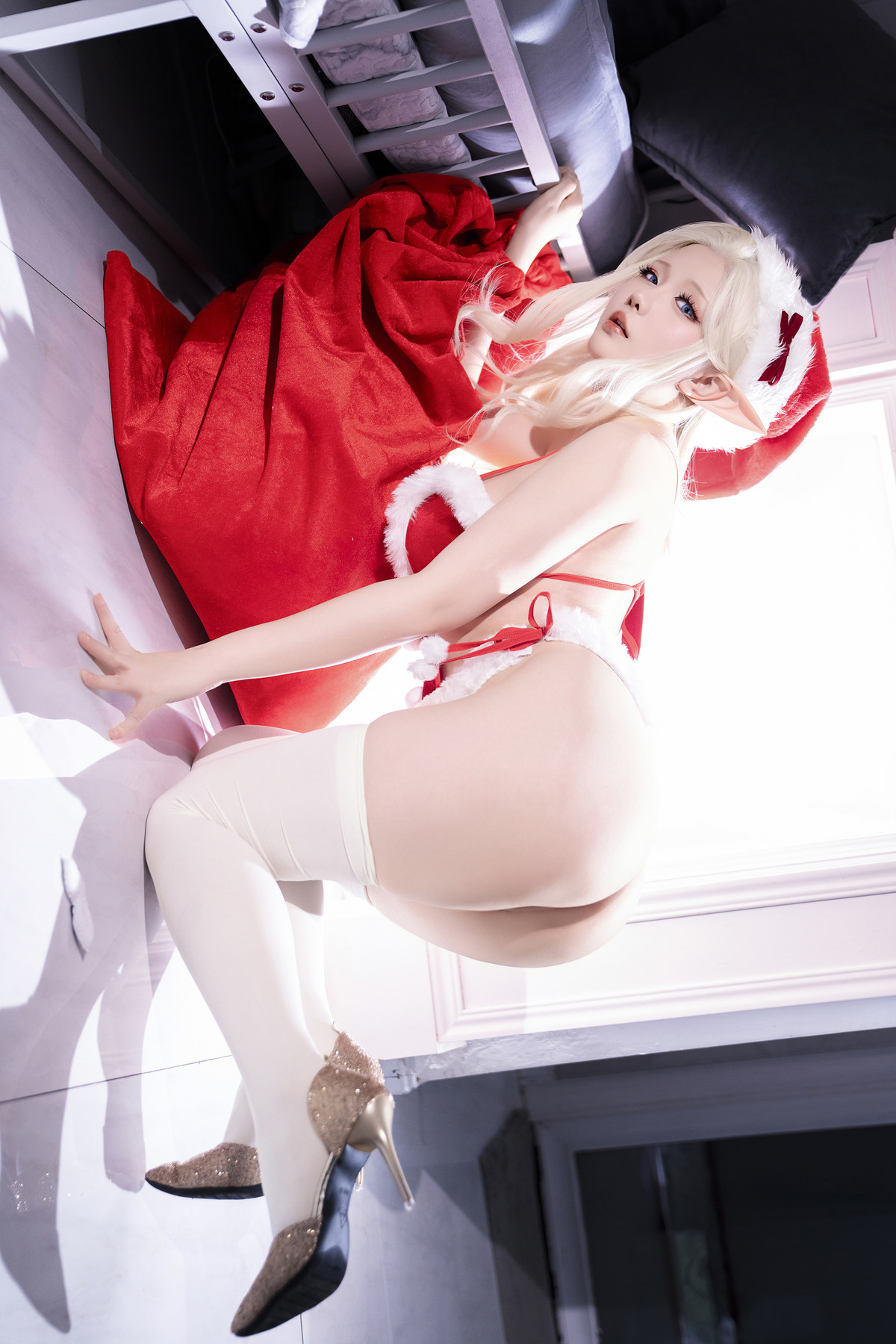 Cosplay 星之迟迟Hoshilily 圣诞精灵篇B 圣诞老人 Set.02 4