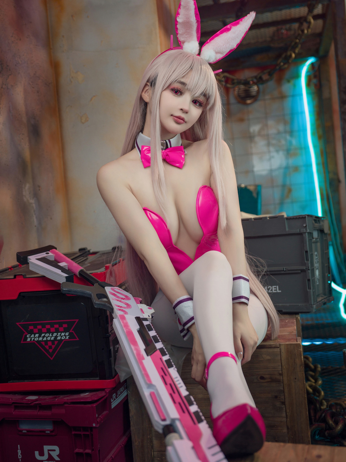 Cosplay 桜井宁宁 Viper Bunny 毒蛇兔女郎 35