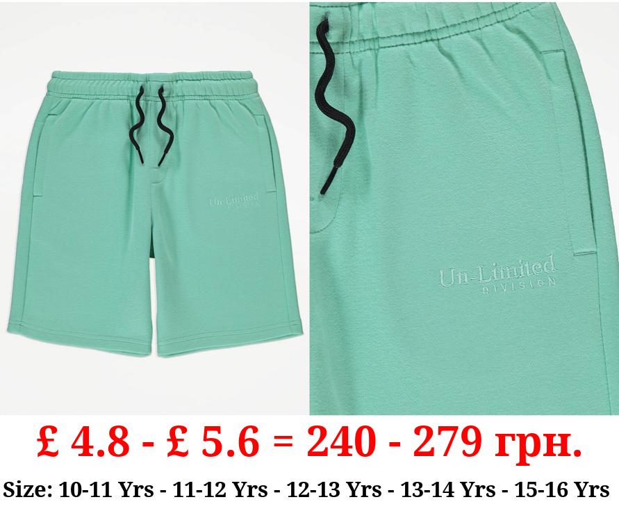 Green Un-Limited Division Jersey Shorts