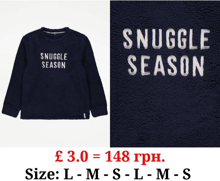 Snuggle Season Matching Adults Christmas Pyjama Top