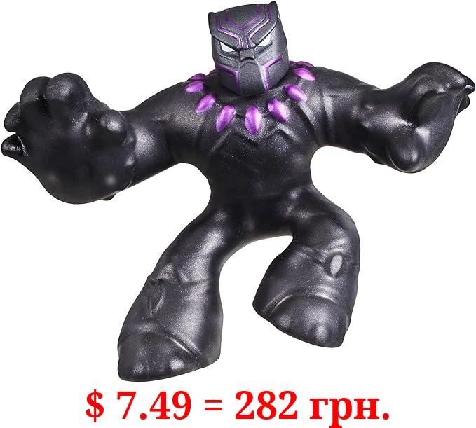 Heroes of Goo Jit Zu Marvel Hero Pack - Vibranium Power Black Panther - Squishy, Stretchy, Gooey Heroes