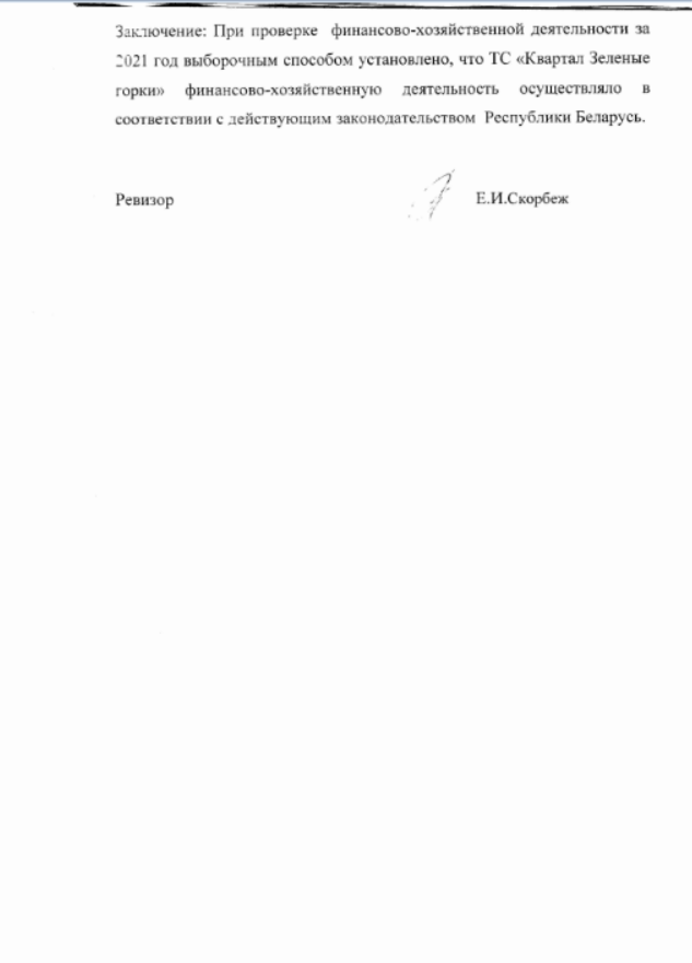 Акт проверки финансово-хозяйственной деятельности ТС 2021 – Telegraph