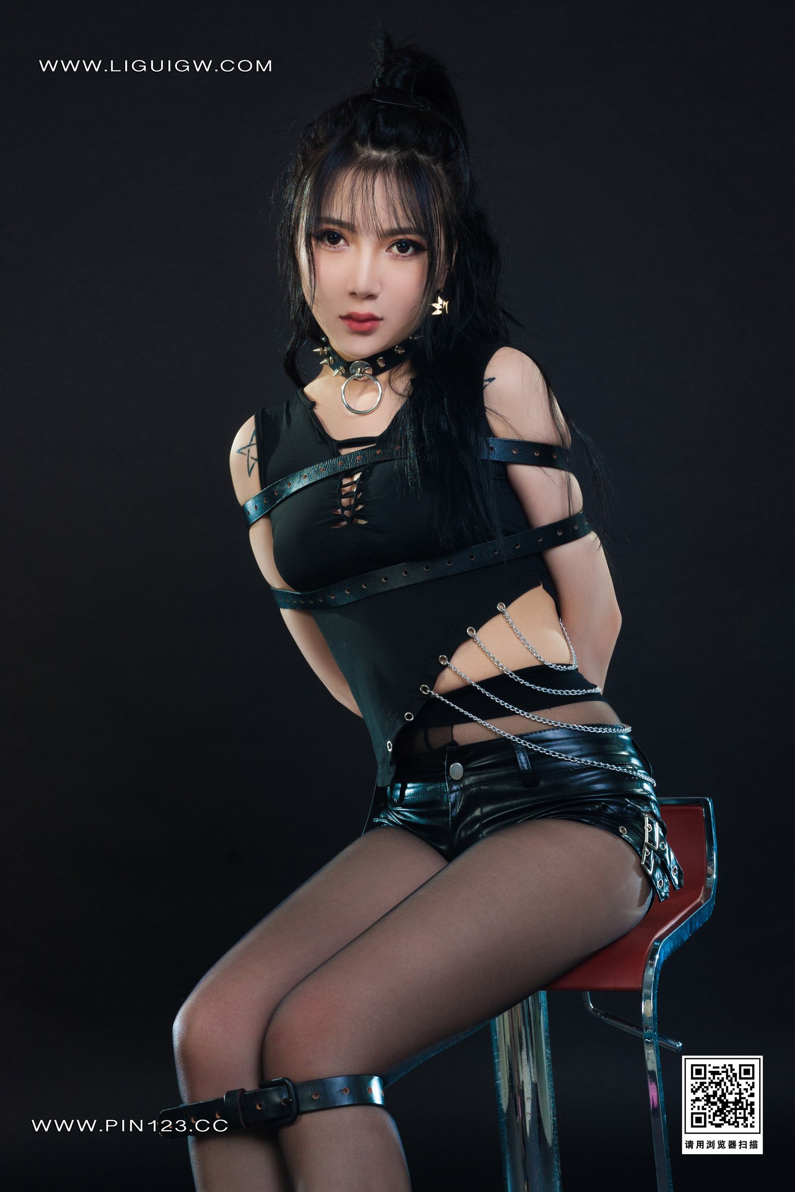 图片[56]-[Ligui丽柜]2023.08.18 撕袜四马 小七-六色网