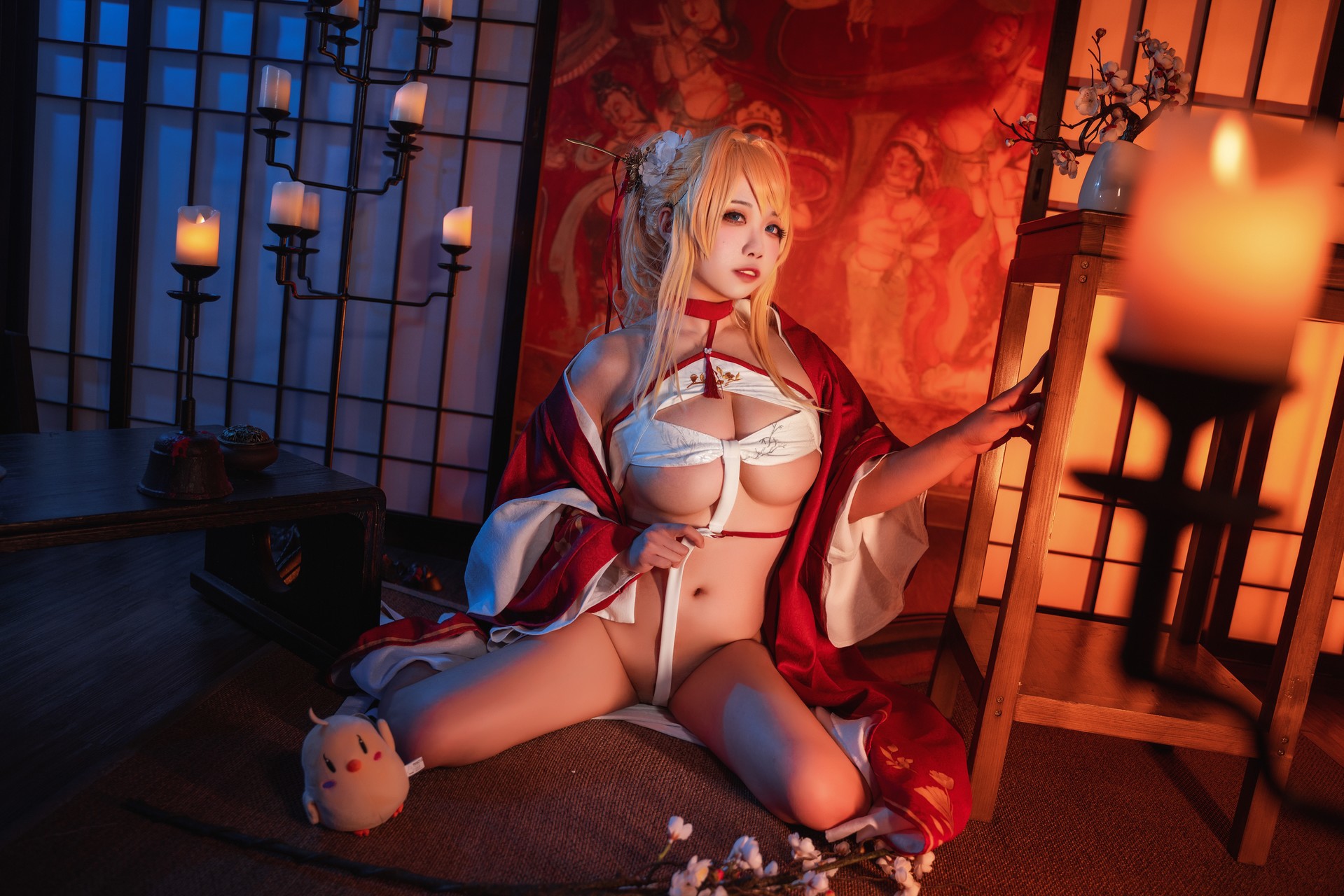 Cosplay 贞子蜜桃 碧蓝航线 新春光荣 6