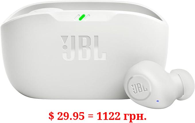 JBL Vibe Buds True Wireless Headphones - White, Small