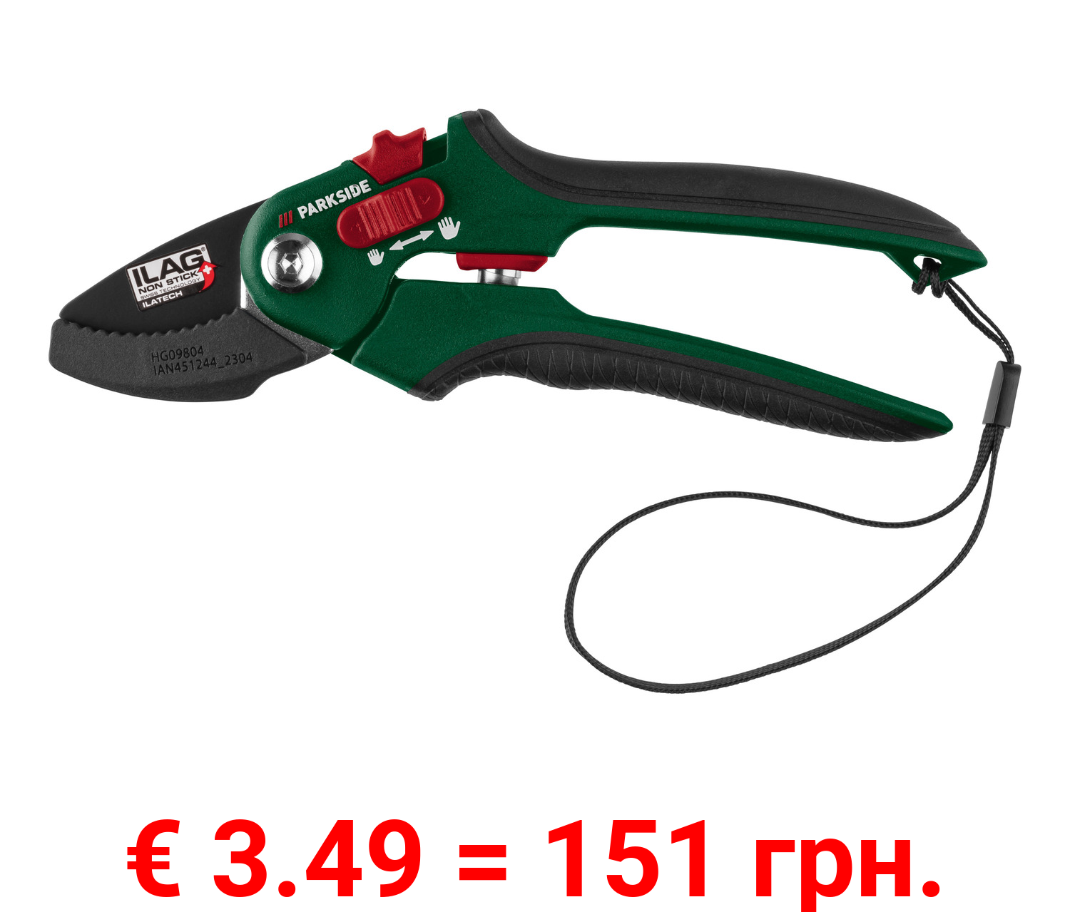 PARKSIDE® Gartenschere Amboss / Bypass / Universal