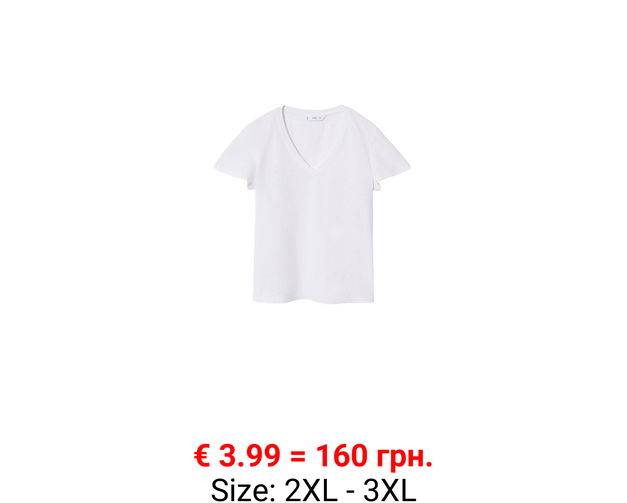 Camiseta algodón lino
