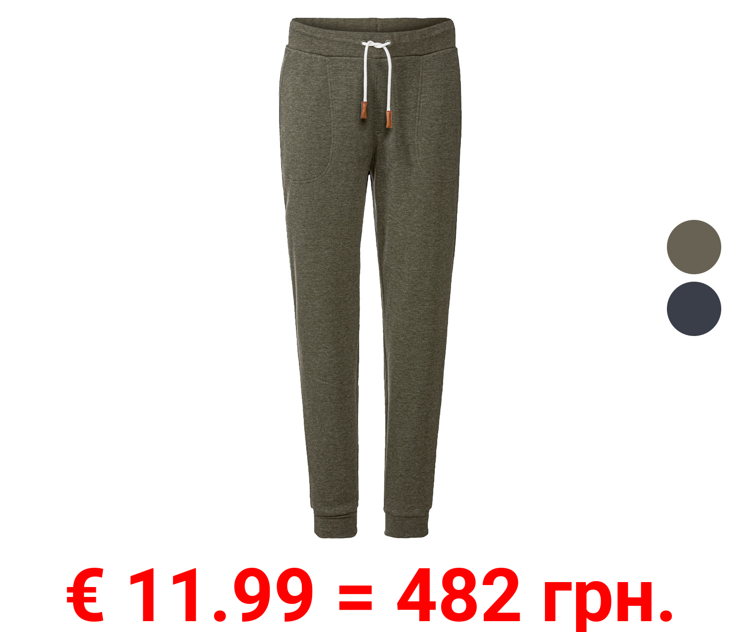 LIVERGY® Herren Sweathose mit Bündchen