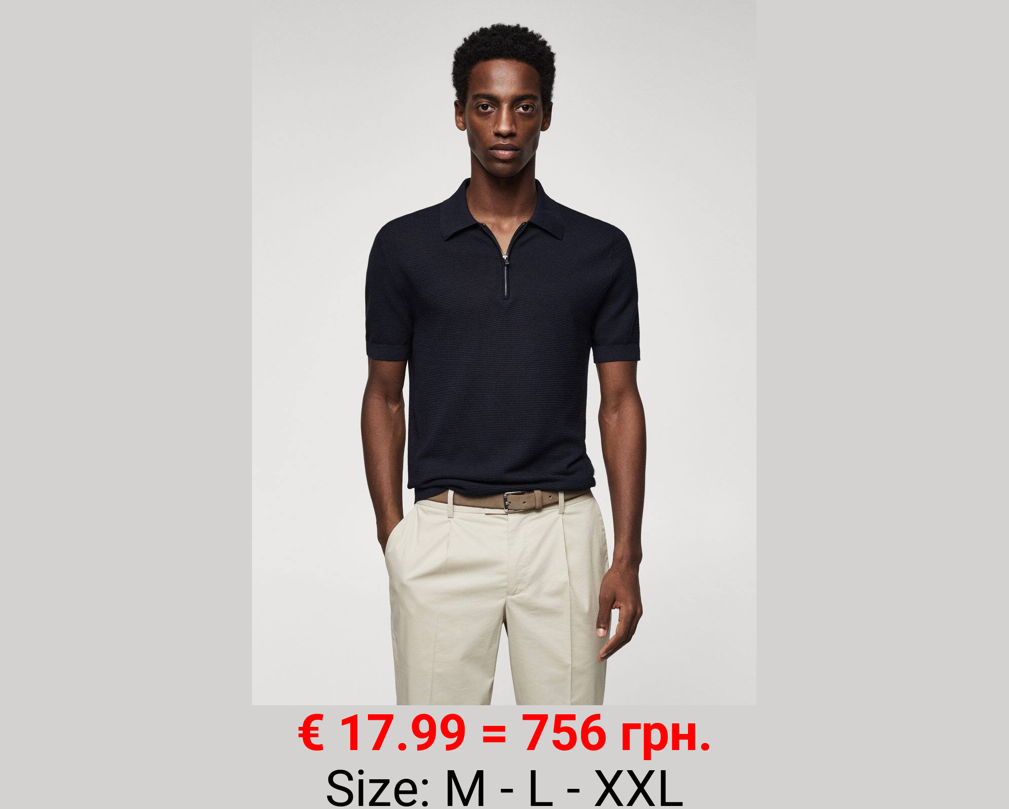 Polo punto fino estructura