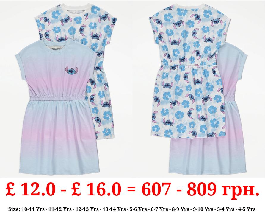 Disney Lilo and Stitch Character Dresses 2 Pack