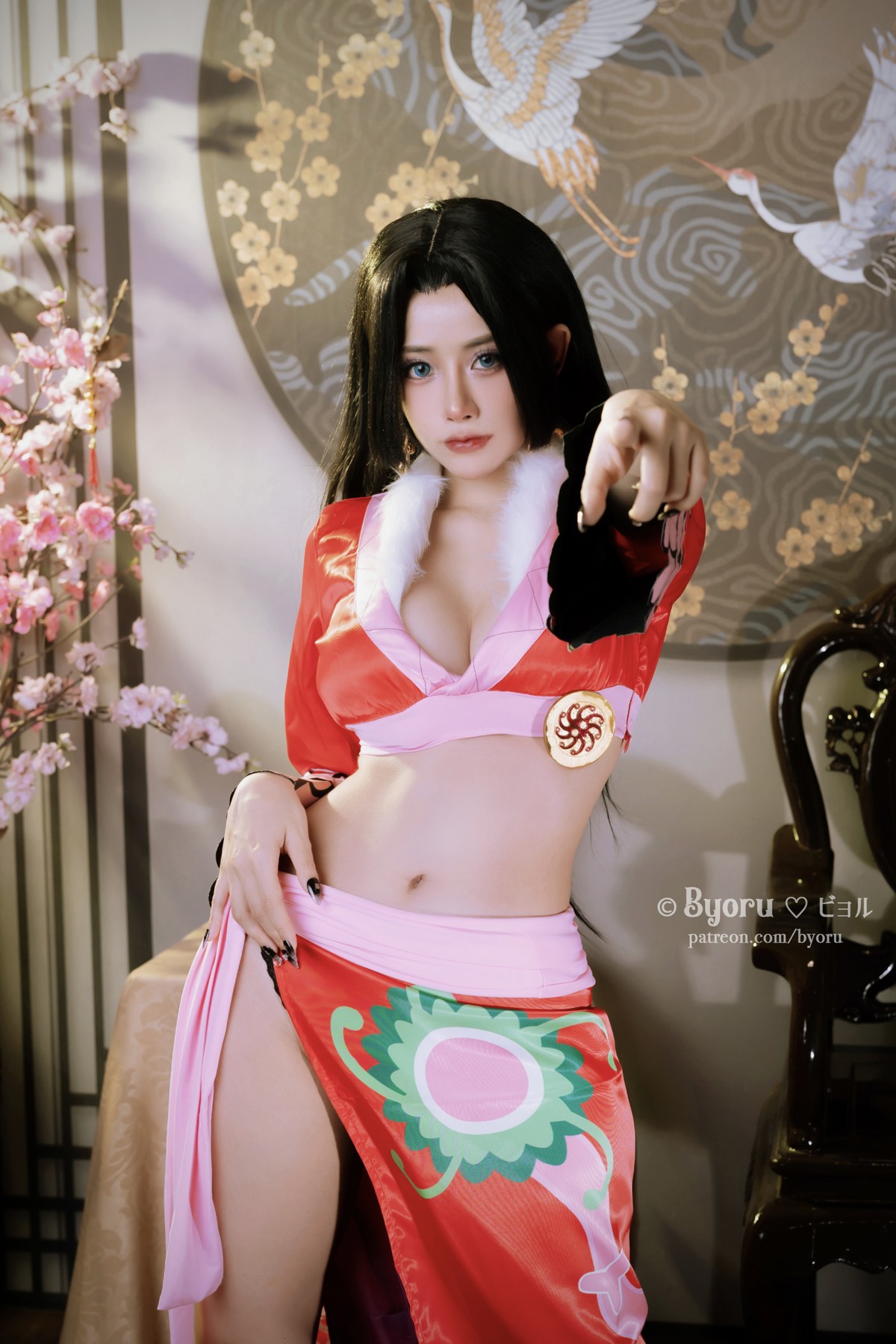 Cosplay 萝莉Byoru Boa Hancock ボア･ハンコック 4