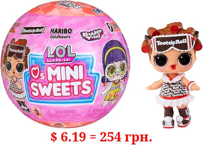L.O.L. Surprise! Loves Mini Sweets Series 3 with 7 Surprises, Accessories, Limited Edition Doll, Candy Theme, Collectible Doll- Great Gift for Girls Age 4+